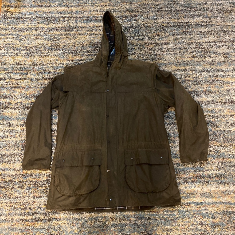 Barbour waxed jacket